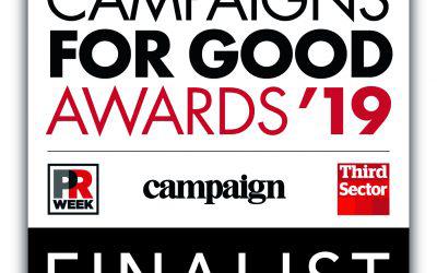 Ringing Remembers has been shortlisted for the 2019 Campaign for Good Awards!