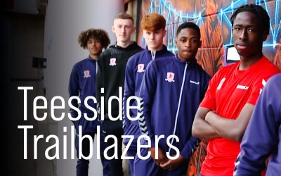 “We will be Trailblazers!” Young people across Teesside join Middlesbrough Academy FC to champion racial justice