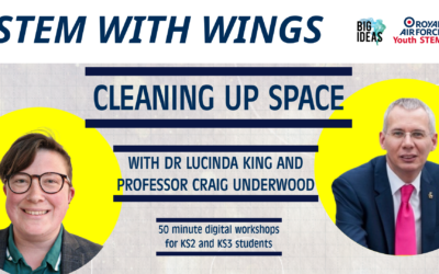You think it’s hard to tidy your room? Imagine cleaning up Space!